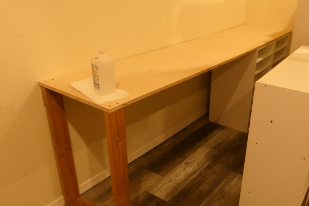 Improvised Countertop - Claycia Crafting Corner